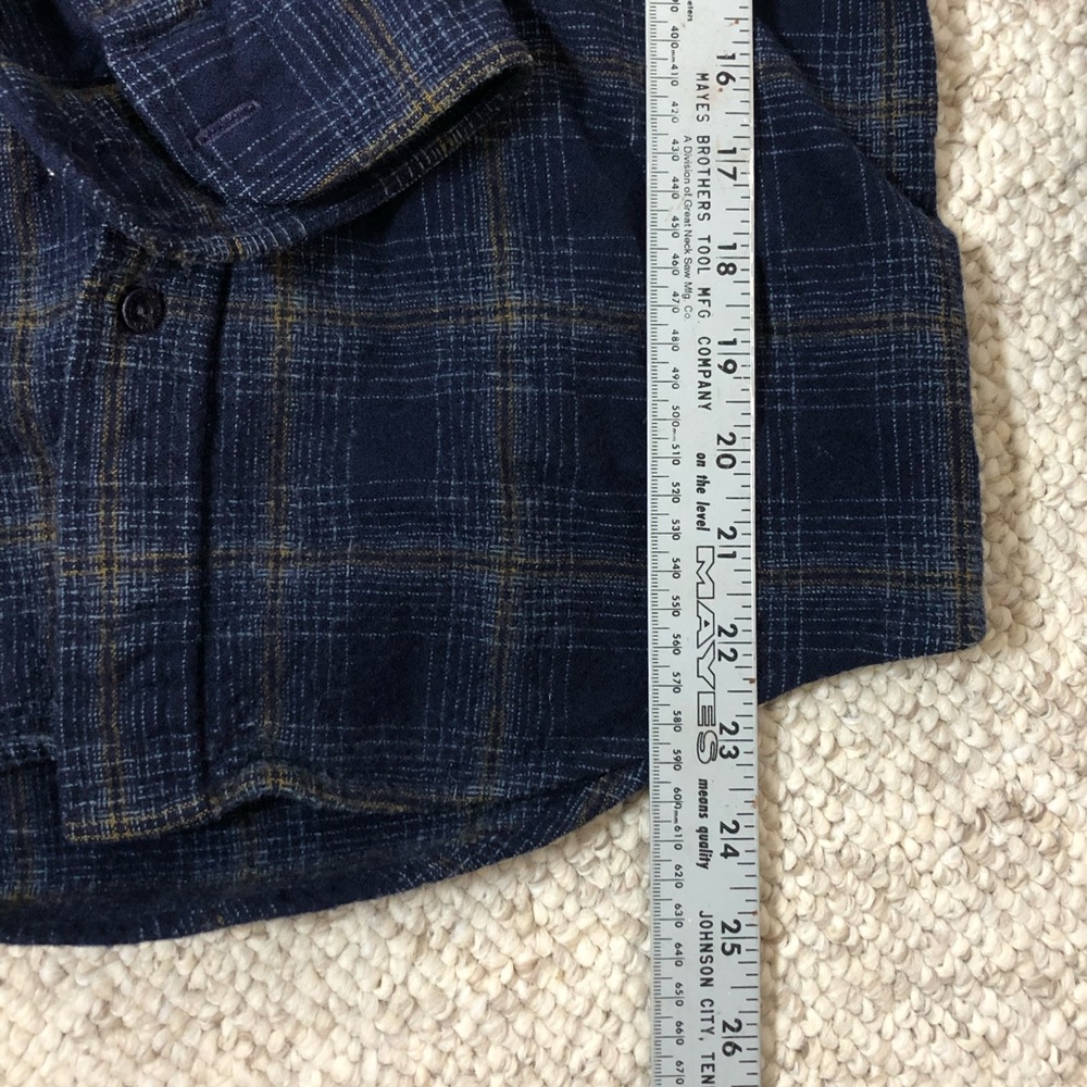 Pendleton Blue Plaid Casual Button Down Shirt - image 8